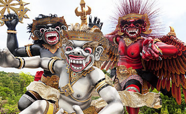 Jelang Nyepi, Ada Parade Ogoh-ogoh Di Taman Monas