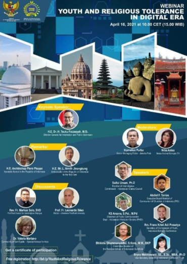 Dialog Lintas Agama Keduber RI di Vatikan