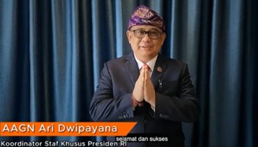 Ucapan Selamat Mahasabha IV Prajaniti Hindu Indonesia dari AAGN Ari Dwipayana